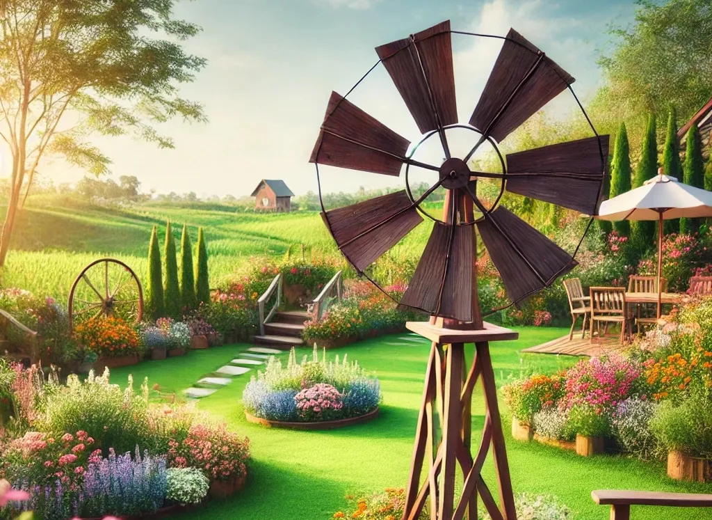 ガーデニング 風車 作り方