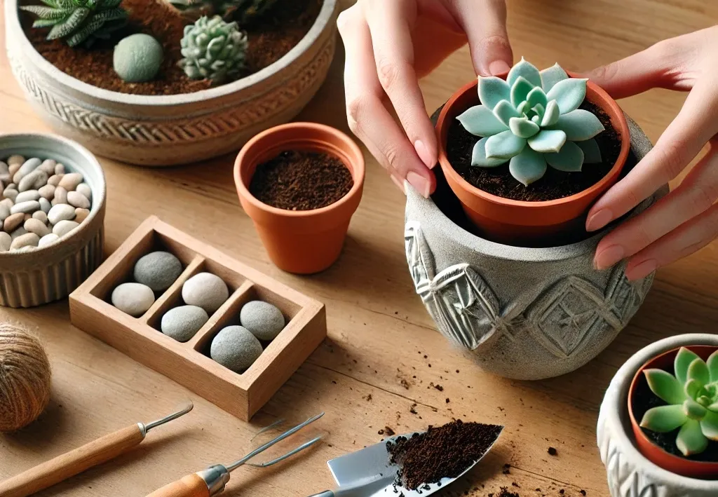 多肉 植物 植え 替え