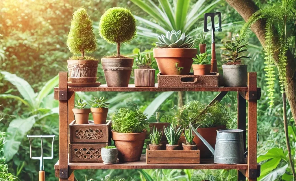 ガーデニング 棚