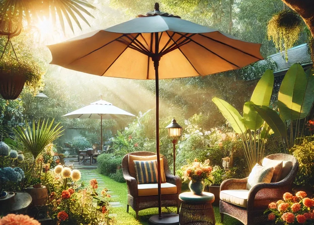 ガーデニング パラソル