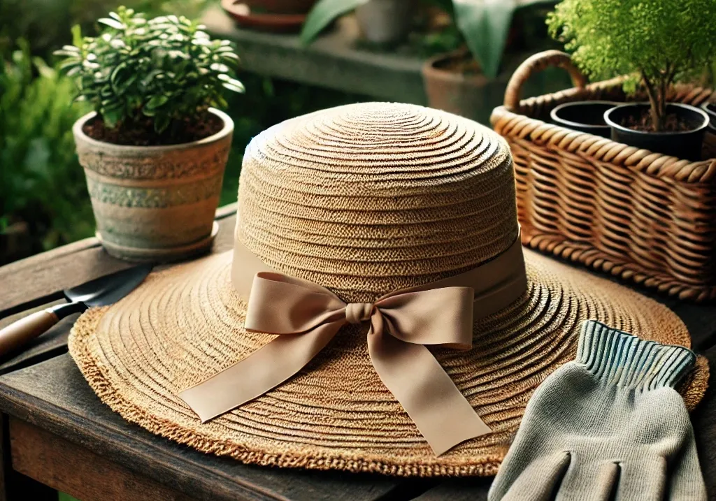ガーデニング 帽子