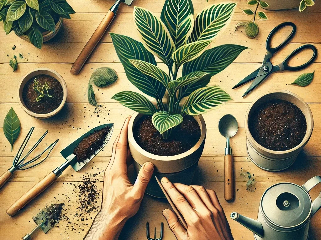 観葉 植物 植え 替え